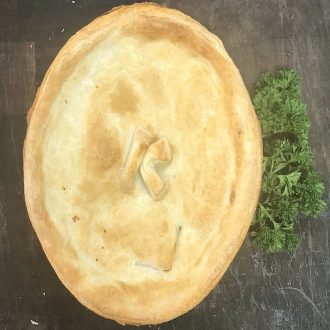 Family size bee and kidney pie 25.75