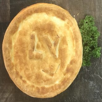 Family size lamb and vegetable pie 25.75